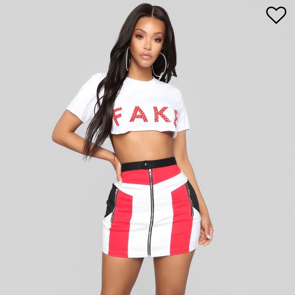 mini skirt fashion nova